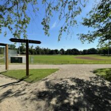 Breithaupt Park Baseball Diamond gravel path