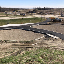 Wallaceton Estates landscaping progress